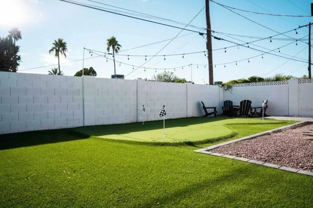 Old Town Cactus Casa With Master, Hot Tub, Putt Putt Villa Scottsdale ABD
