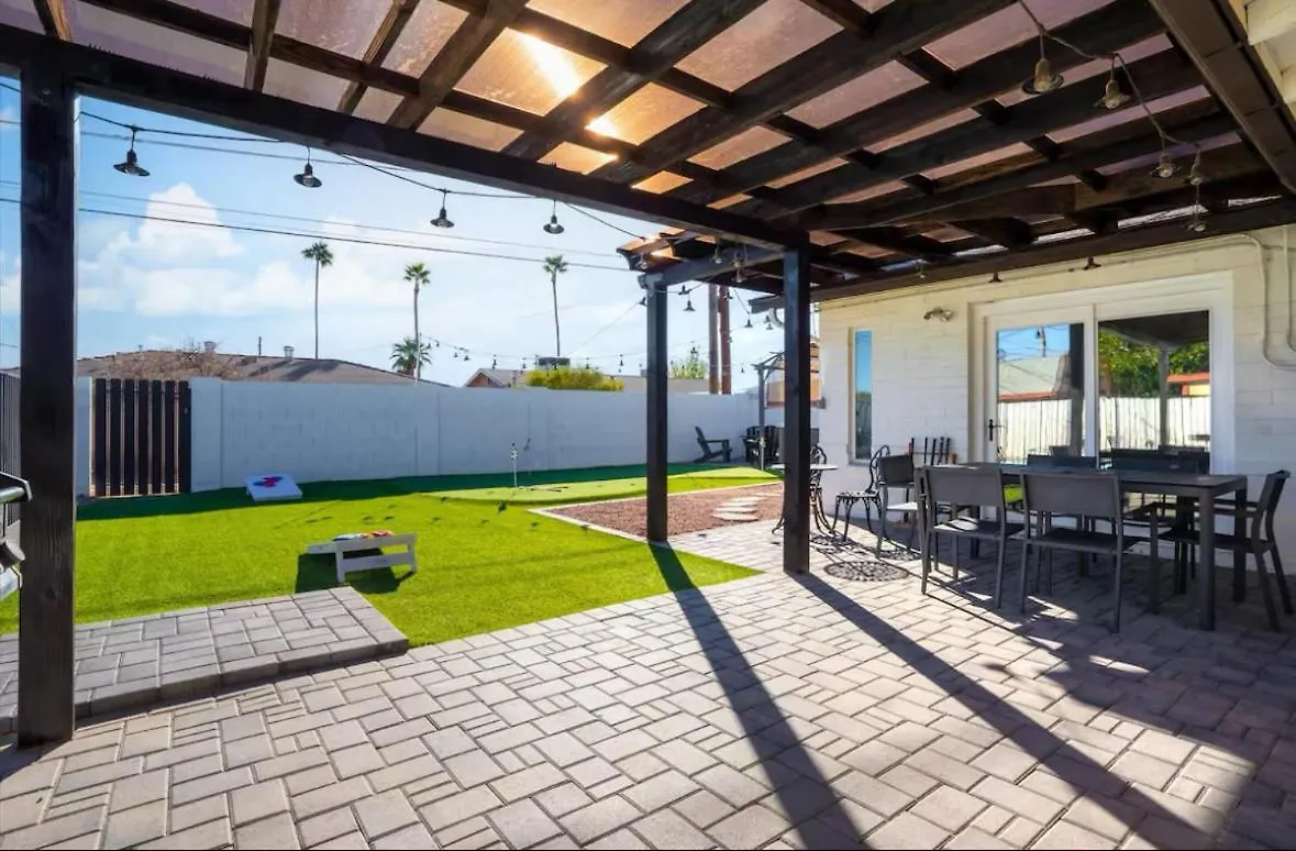 Old Town Cactus Casa With Master, Hot Tub, Putt Putt Villa Scottsdale ABD